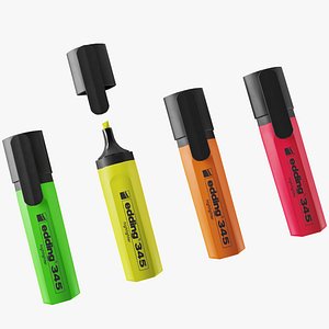 Fluorescent Highlighter Pen Edding 345