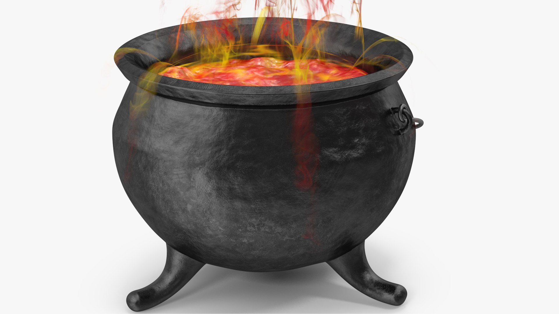 3D Witches Cauldron 2 TurboSquid 2109425 Angles 06