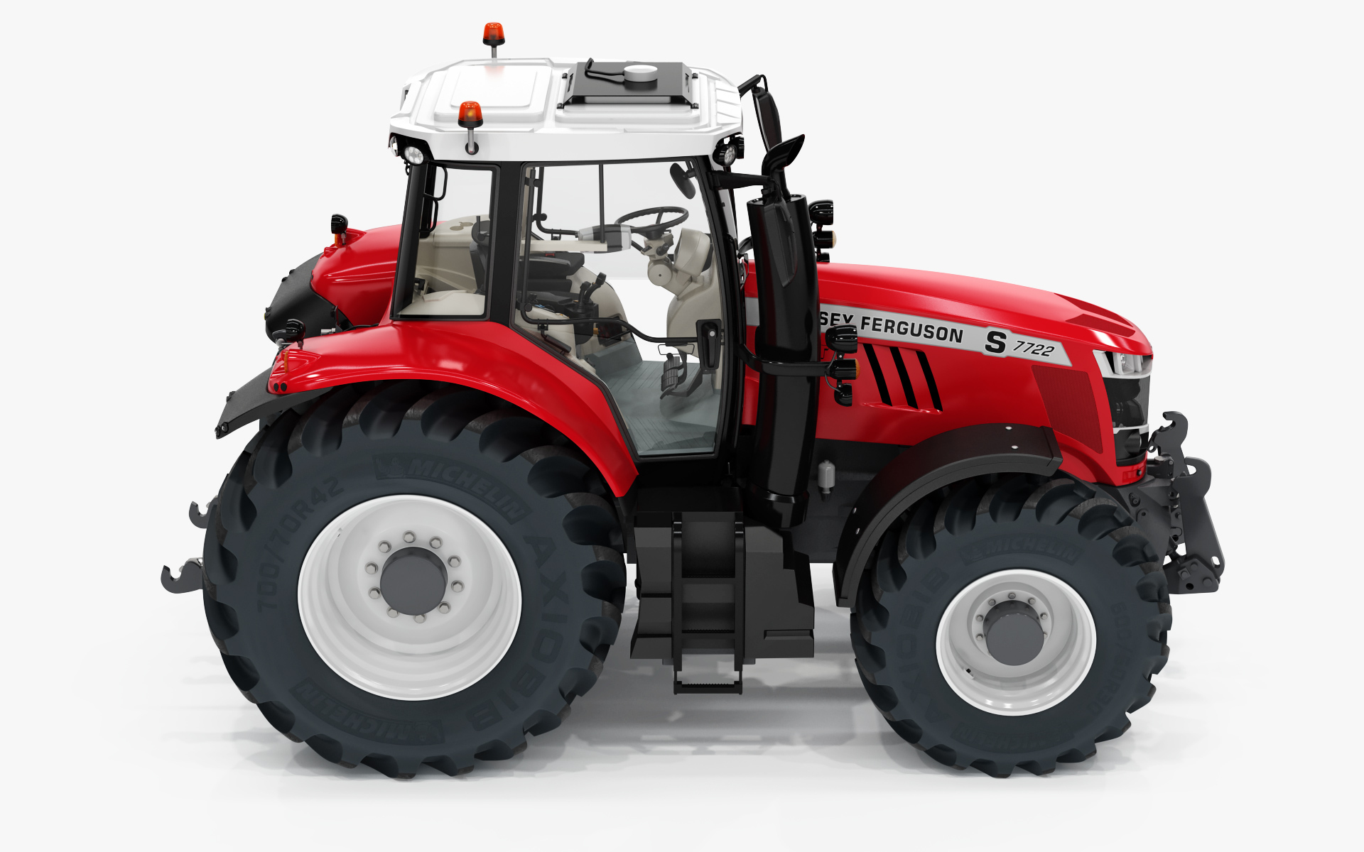 Modelo 3d Tractor Agrícola Massey Ferguson 7700s Turbosquid 1794762 9990