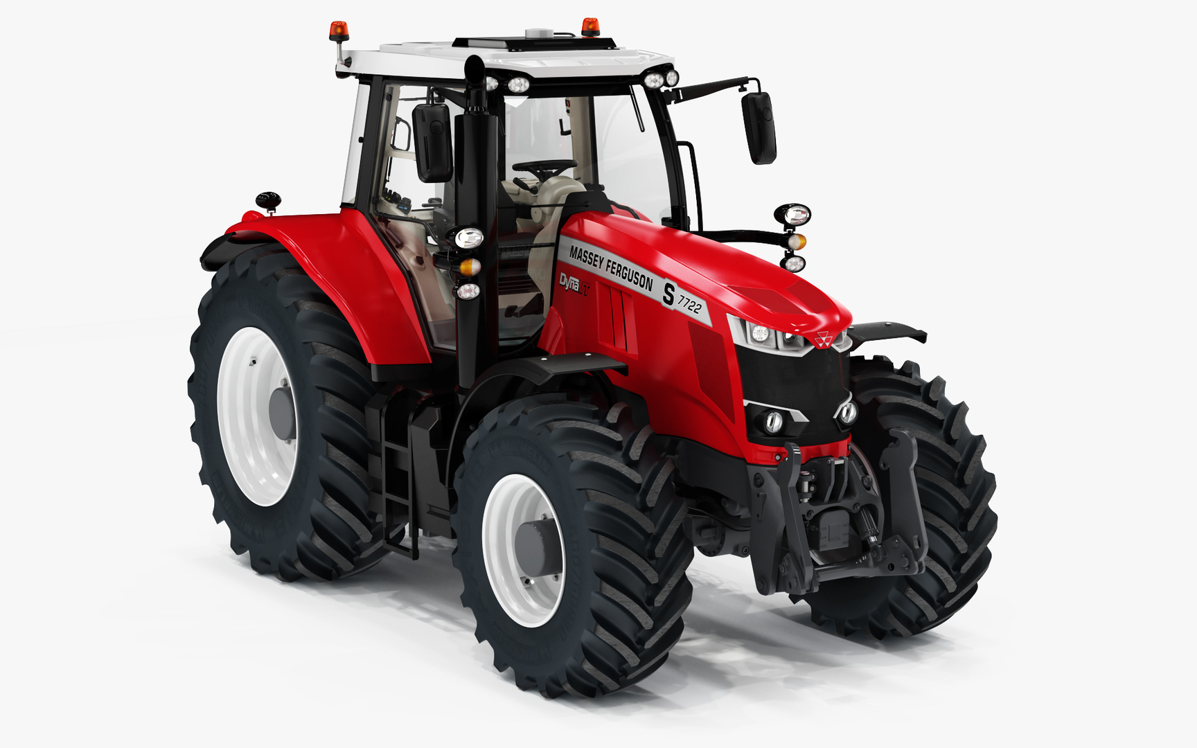 Modelo 3d Tractor Agrícola Massey Ferguson 7700s Turbosquid 1794762 6697