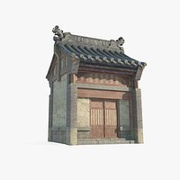 Asian Ancient Architecture Sundry Room