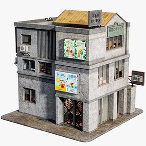 Modern Japan Building 03 - Office