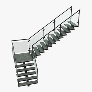 staircase commercial model