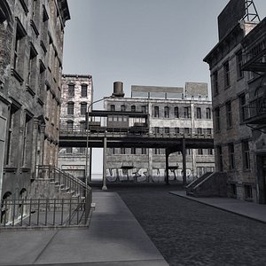 3d model street bronx