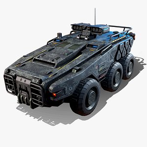 3D RTS 23 - Armoured Vehicle 6X6
