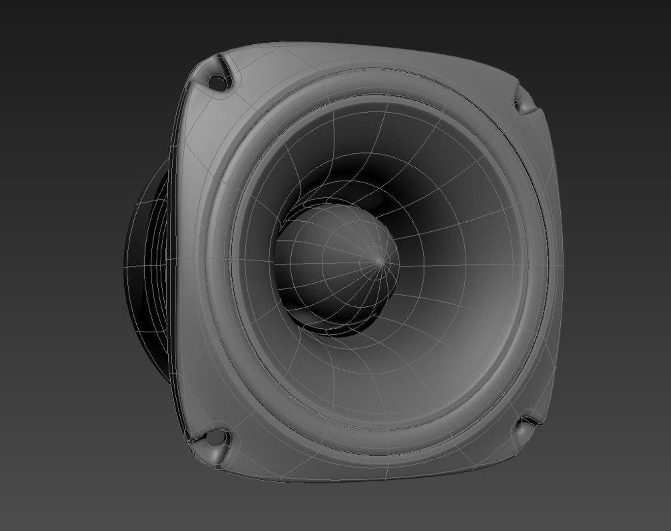 Speaker Tweeter 3d Model