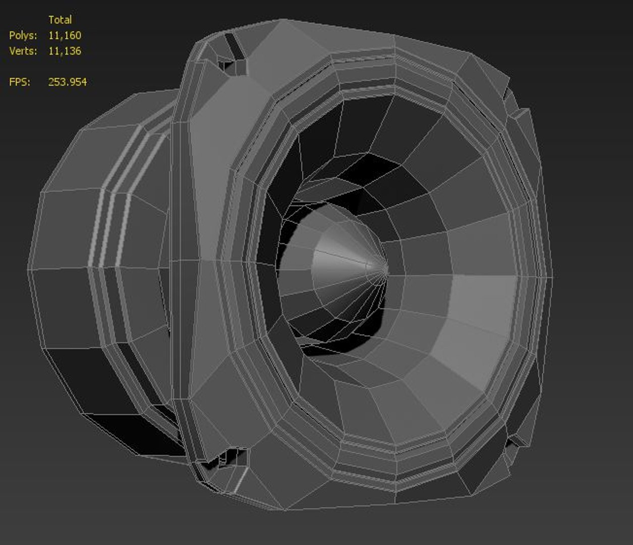 Speaker Tweeter 3d Model