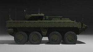 K-17 Bumerang IFV  APC Military Vehicle