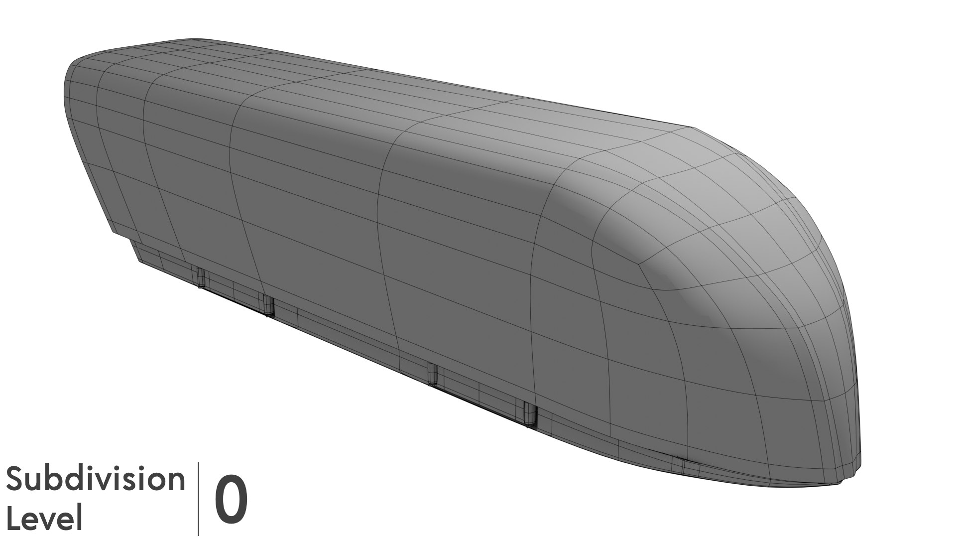 Realistic Hyperloop Car Model - TurboSquid 1460236