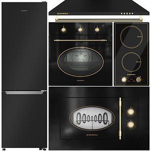 MAUNFELD Appliance Collection 07 YT000010282 YT  000009716 KA-00015804 KA  -00018865 KA  -00012714 3D model