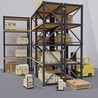 LowPoly Warehouse Collection Pack