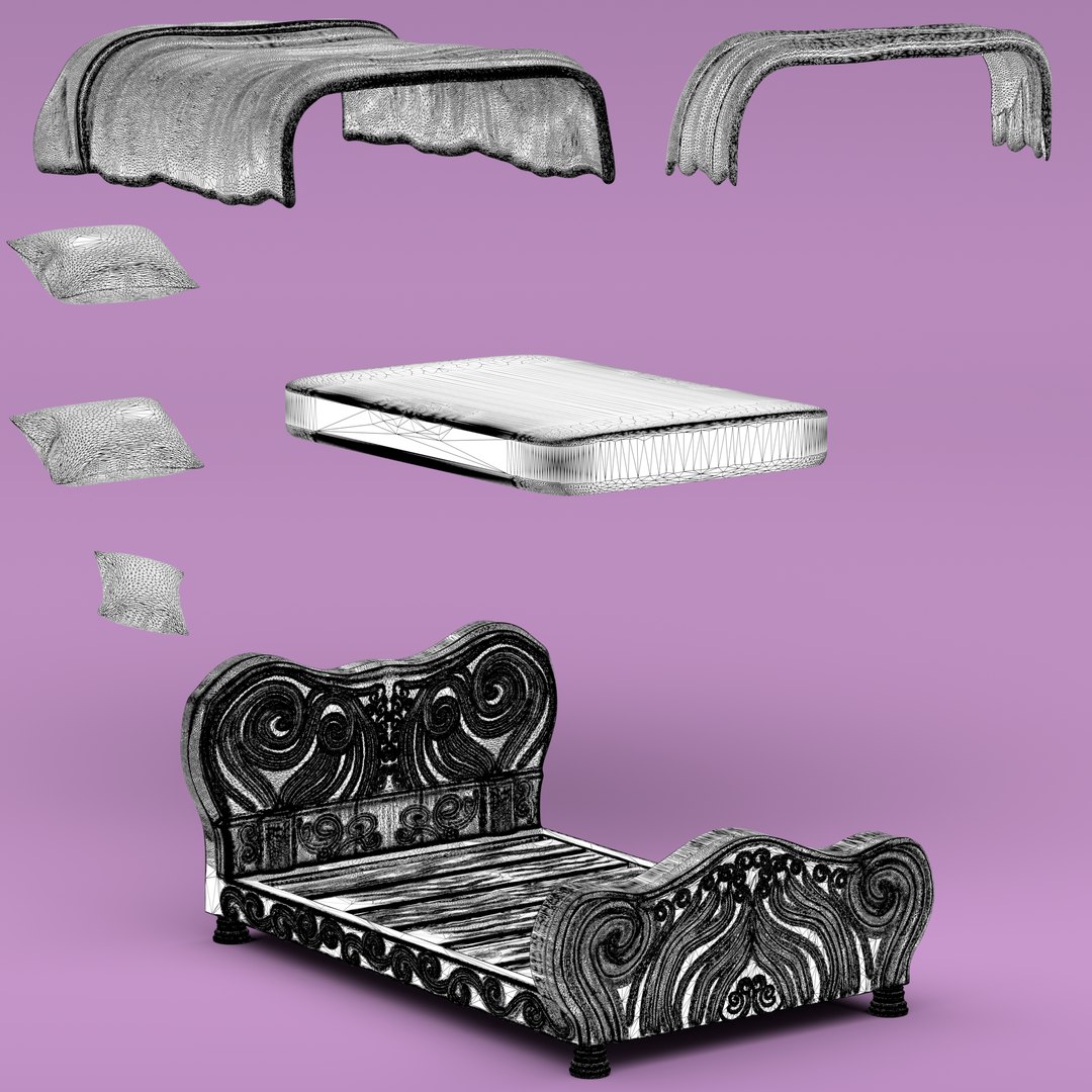 3D Cama - Bed https://p.turbosquid.com/ts-thumb/Qy/jqtk7E/Zt/wireframe1/png/1654986518/1920x1080/fit_q87/b0c5f9702819c3e6bedb43ad7dd006f318fa142a/wireframe1.jpg