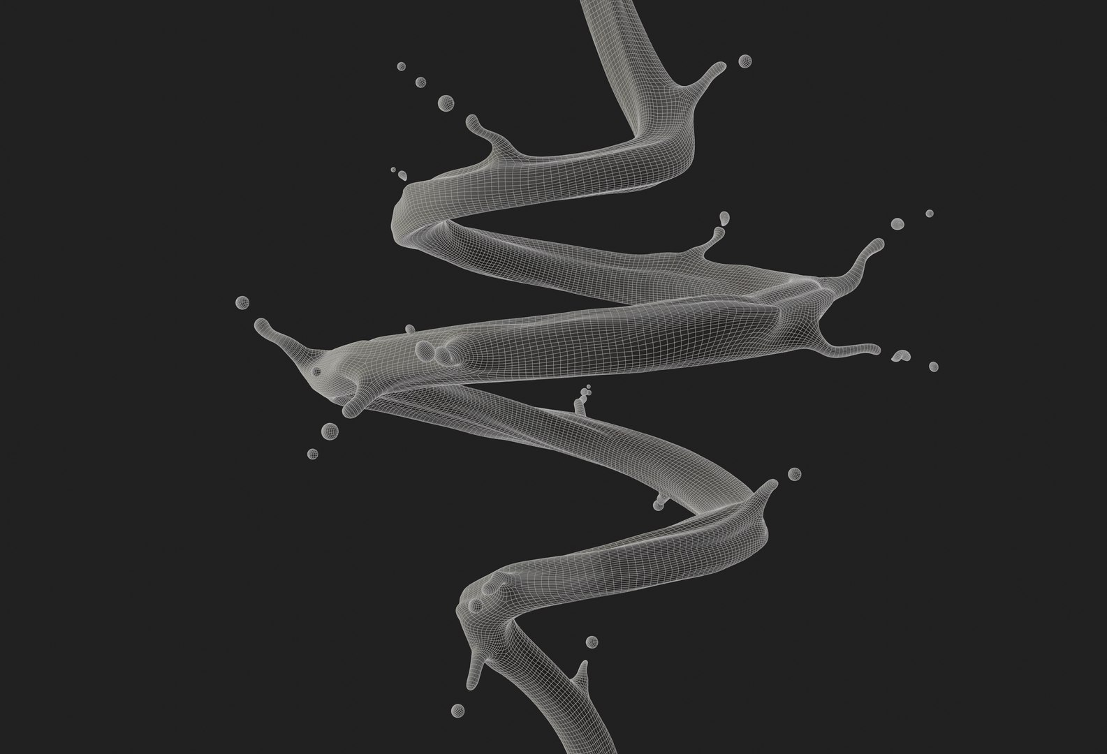3D Chocolate Splash Spiral model https://p.turbosquid.com/ts-thumb/Qy/lmSpjJ/Jy/splash15wireframe_01/jpg/1750333300/1920x1080/fit_q87/5a5671c10f9453d633cede7a87ce61fccf05983c/splash15wireframe_01.jpg