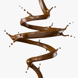 Chocolate Splash Spiral
