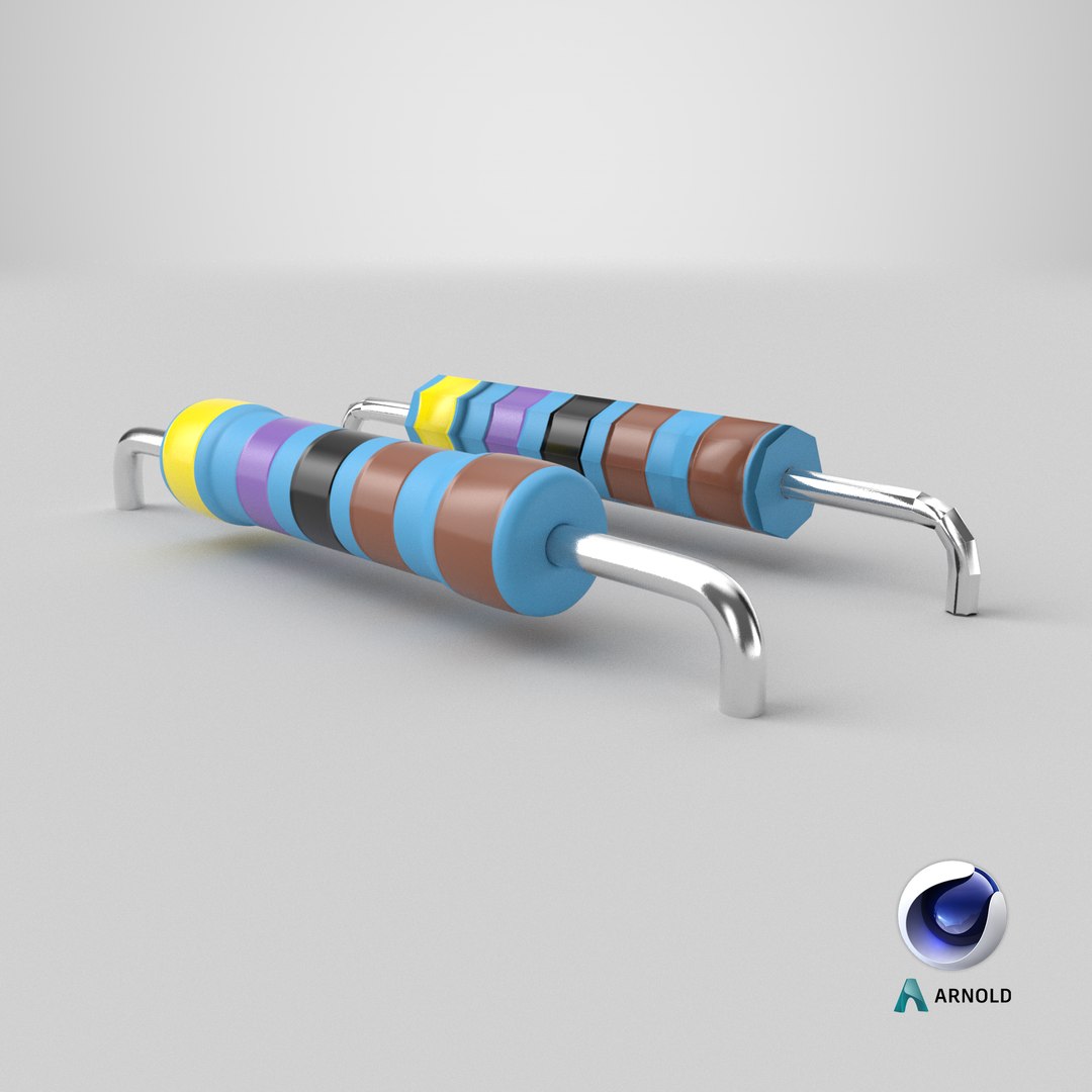 Free Low And High Poly Resistors Model - TurboSquid 2436908