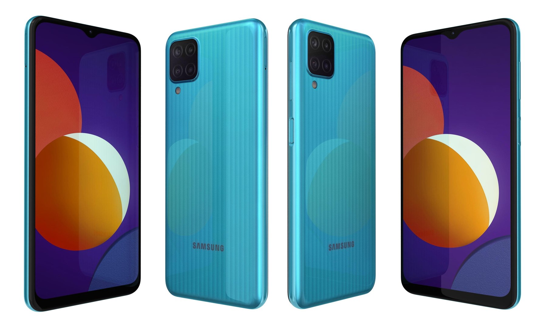Samsung Galaxy M12 Colors 3D TurboSquid 1700510