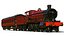 Steam locomotive GWR 4900 hall class
