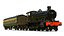 Steam locomotive GWR 4900 hall class