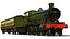 Steam locomotive GWR 4900 hall class
