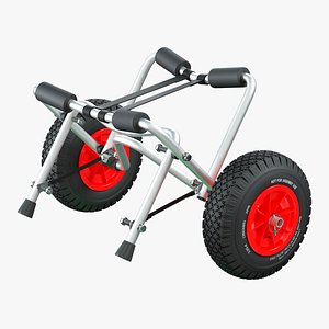 3D Kayak Canoe Trolley Cart Carrier