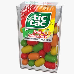 Tic Tac Fruit Adventure Mints