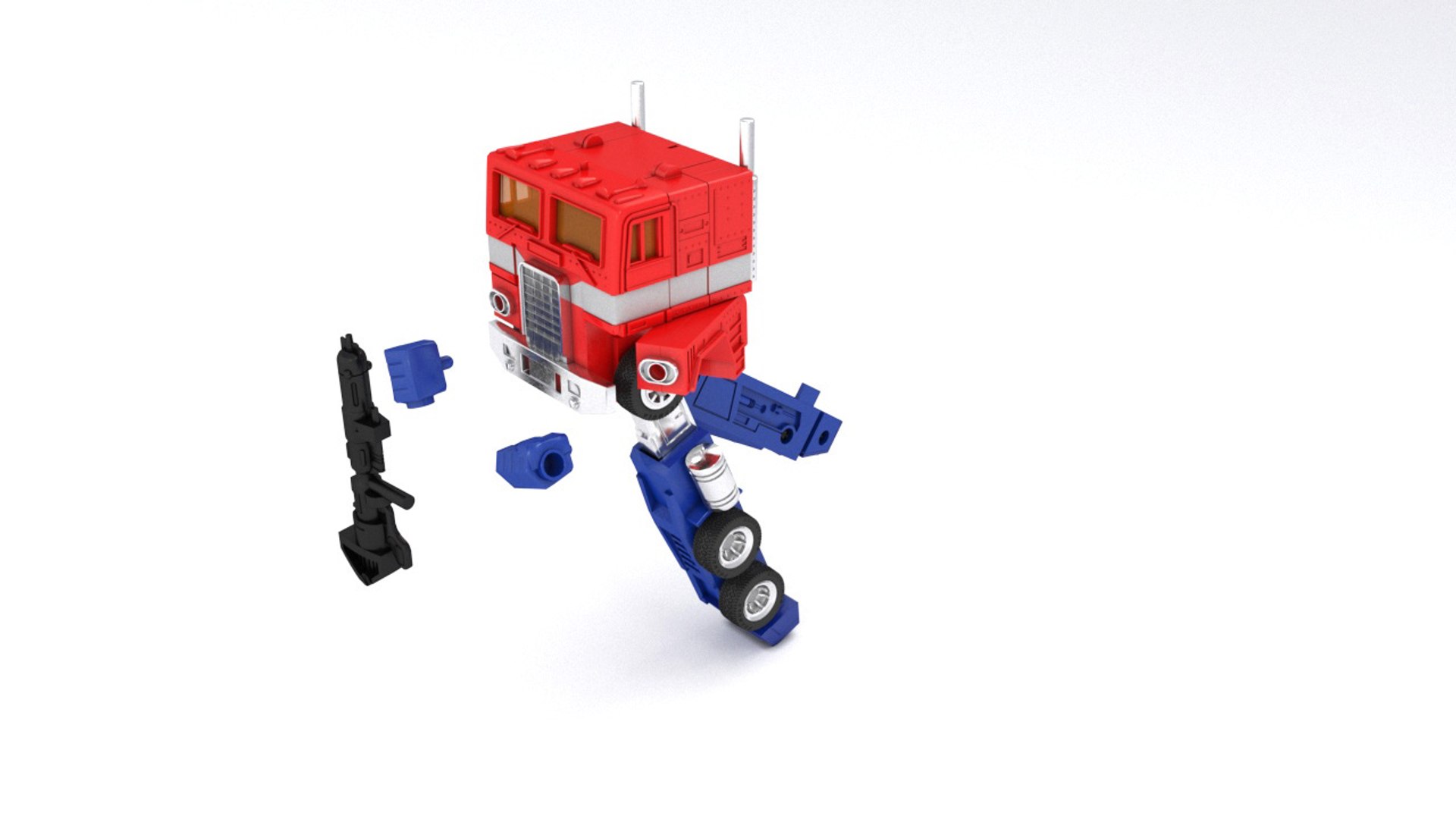 Optimus Prime Toy G1 3D Model - TurboSquid 2089305