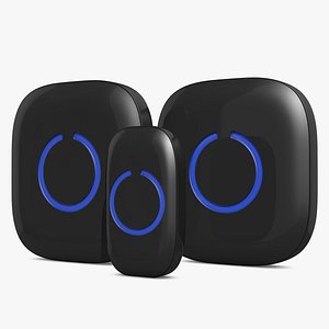 3d portable wireless doorbell kit
