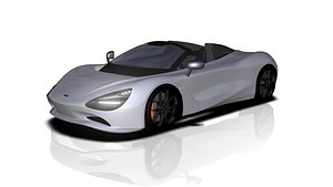 3D Mclaren 750s Spider model