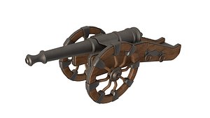 3D Cannon model