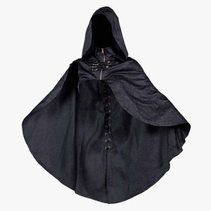 Cracked Leather Riding Cape Remastered