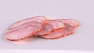 meat bacon sliced 3D model