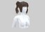 Coiffure courte en nattes