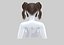 Coiffure courte en nattes