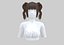Coiffure courte en nattes