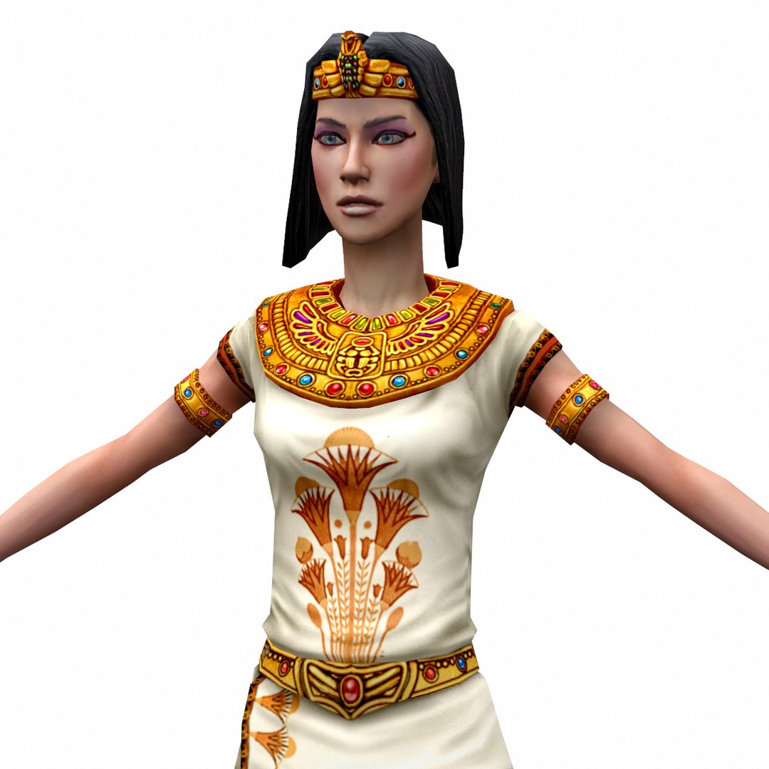 Egyptian Priestess Rig 3D - TurboSquid 1325317