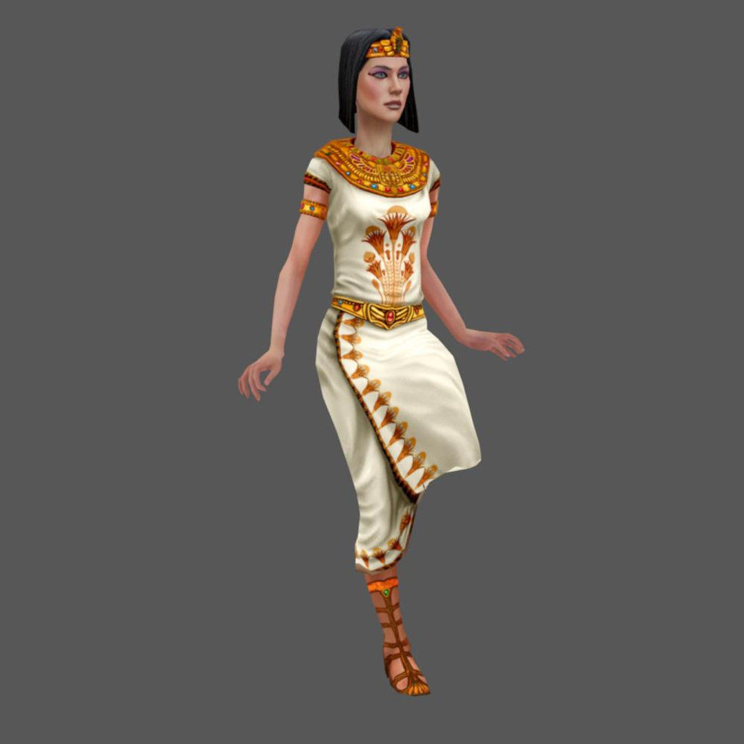 Egyptian Priestess Rig 3D - TurboSquid 1325317