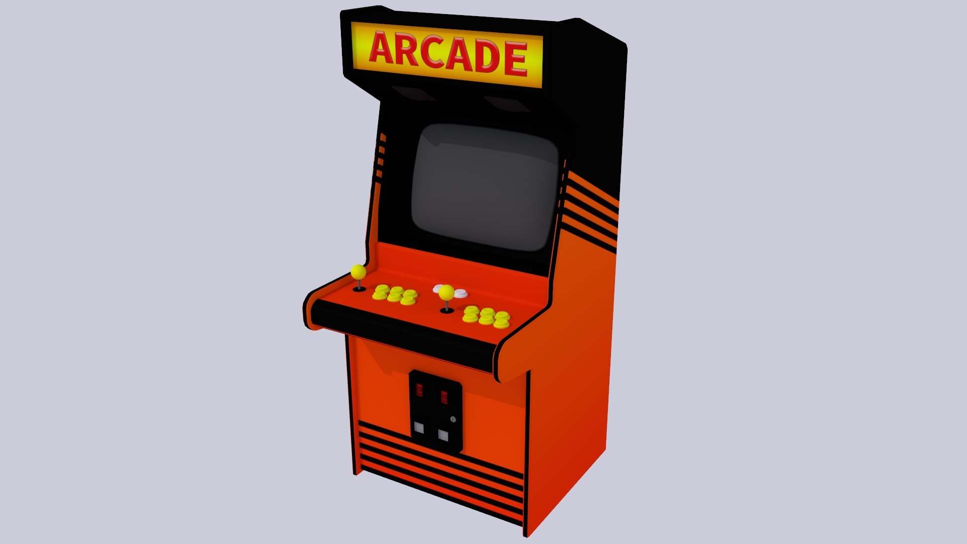 3D Arcade Cabinet Model - TurboSquid 1991369