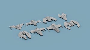 Voxel Space Ship