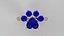 Cat's paw ring