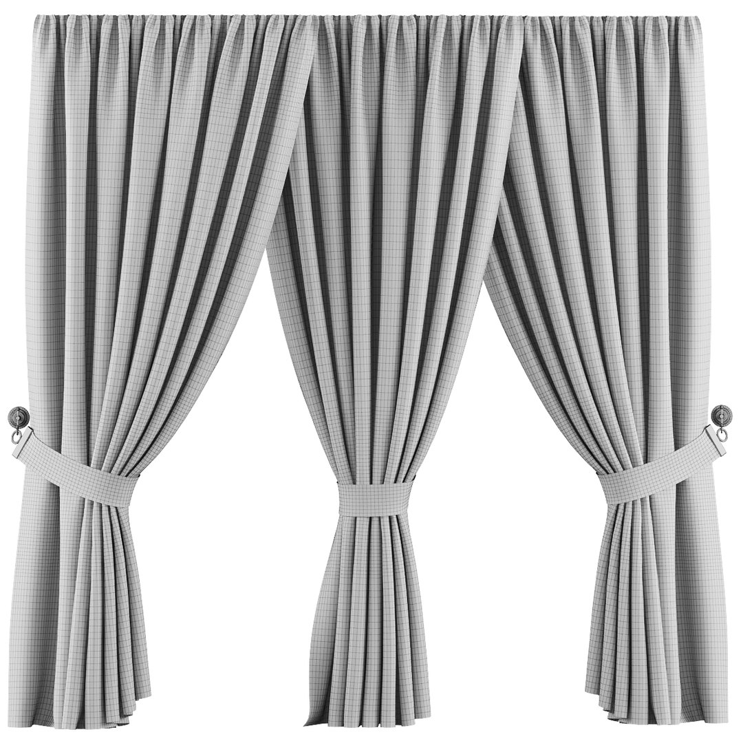 3D Curtains 29 Model - TurboSquid 1333833