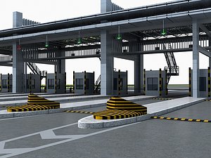 3D toll station