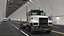Medium Duty Truck White Rigged