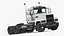 Medium Duty Truck White Rigged
