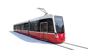 Vienna Tram Car latest model from 2019