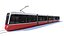 Vienna Tram Car latest model from 2019