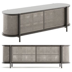 3D Cane Low cabinet 03