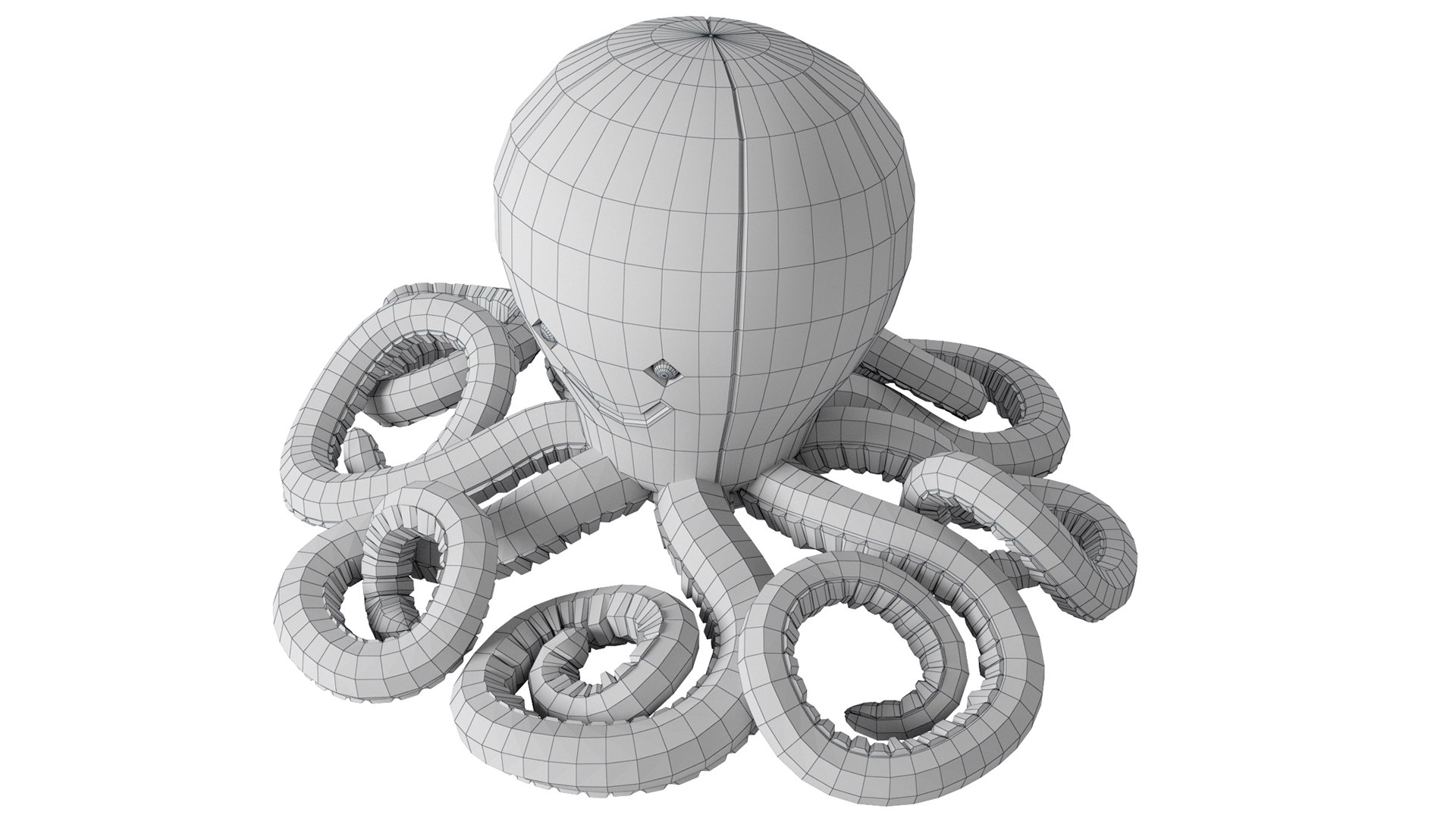 3D Crate Kids Jellycat Storm Octopus Large - TurboSquid 2143707