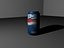 lata de refrigerante pepsi