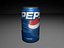 lata de refrigerante pepsi