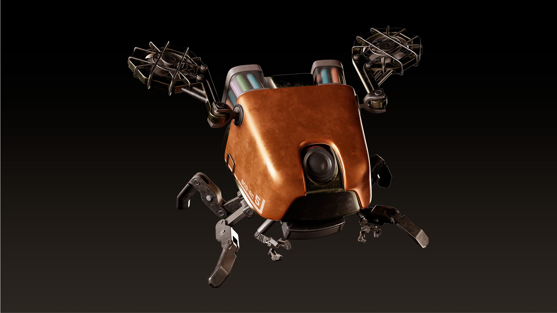 Robot BCD - RC 5  Post Apocalyptic 3D model https://p.turbosquid.com/ts-thumb/Qz/jf0v7m/sU/secundaria_5/jpg/1673458928/1920x1080/fit_q87/d2bf295543698ce43af747df7f4203659c4a16ae/secundaria_5.jpg